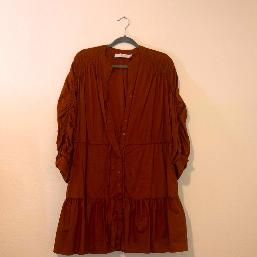 ASTR women’s dress, medium, burnt orange, very good condition, no flaws